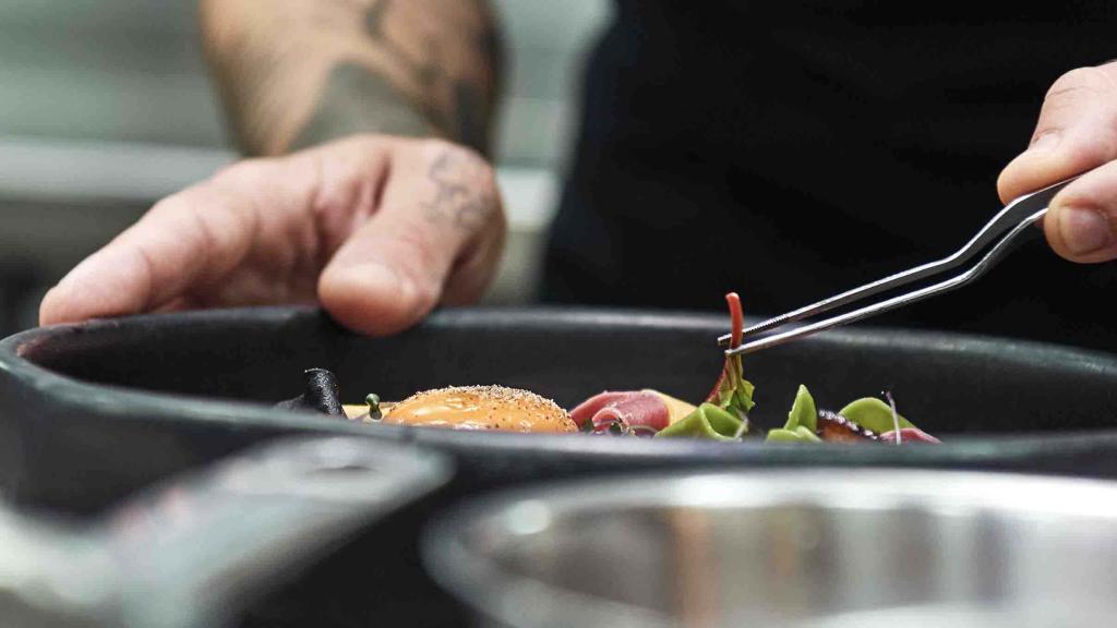 chef plating