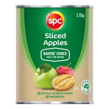 SPC Sliced Apples Baker's Choice 2.75kg product shot