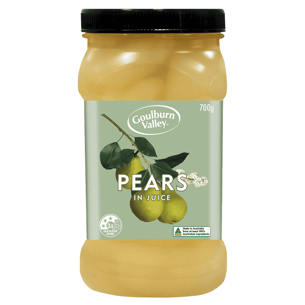 Goulburn Valley Pears in Juice 700g SPC Food Solutions