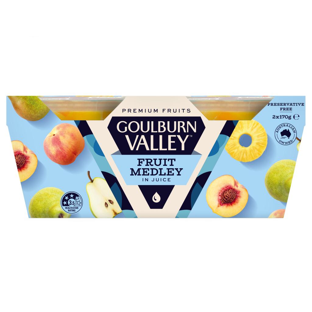 Goulburn Valley Fruit Medley 2 x 170g