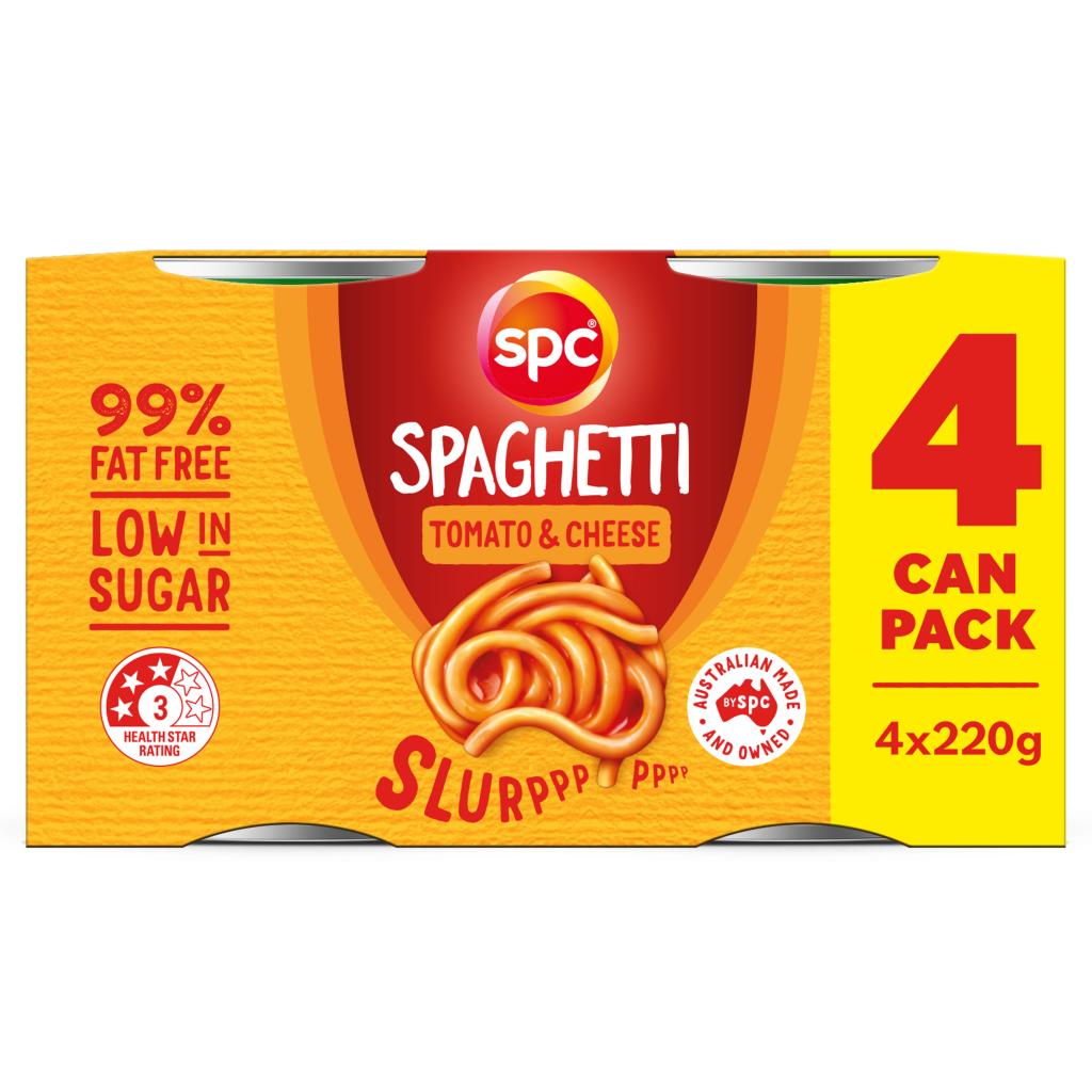 SPC Spaghetti Tomato and Cheese 22g x 4