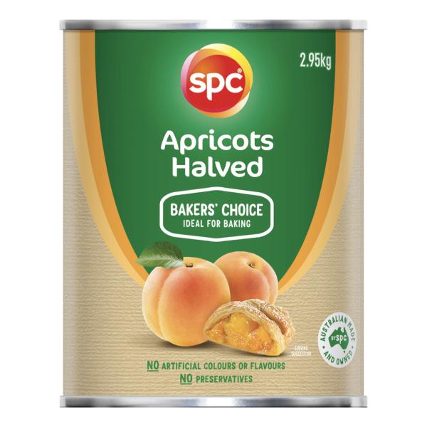 SPC Apricots Halved Bakers' Choice 2.95kg tin