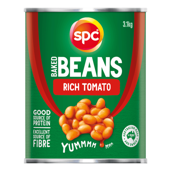 SPC Baked Beans Rich Tomato 3.1kg product shot