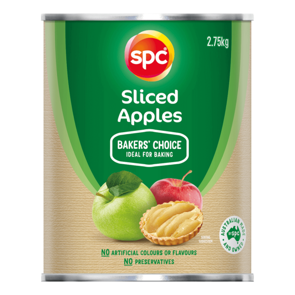 SPC Sliced Apples Baker's Choice 2.75kg product shot