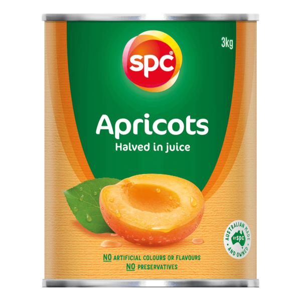 SPC Halved Apricots in Juice 3kg product shot